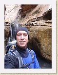 Zion 057 * Pat in front of Veiled Falls * Pat in front of Veiled Falls * 1920 x 2560 * (1.05MB)